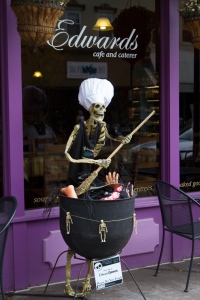 Cafe Skeleton
